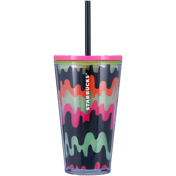 Starbucks 23 L. Edition Halloween Grande Tumbler 16OZ Stickers, Glow in the Dark - Picture 1 of 4